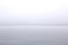 Wind Turbines in Mist, Irish Sea